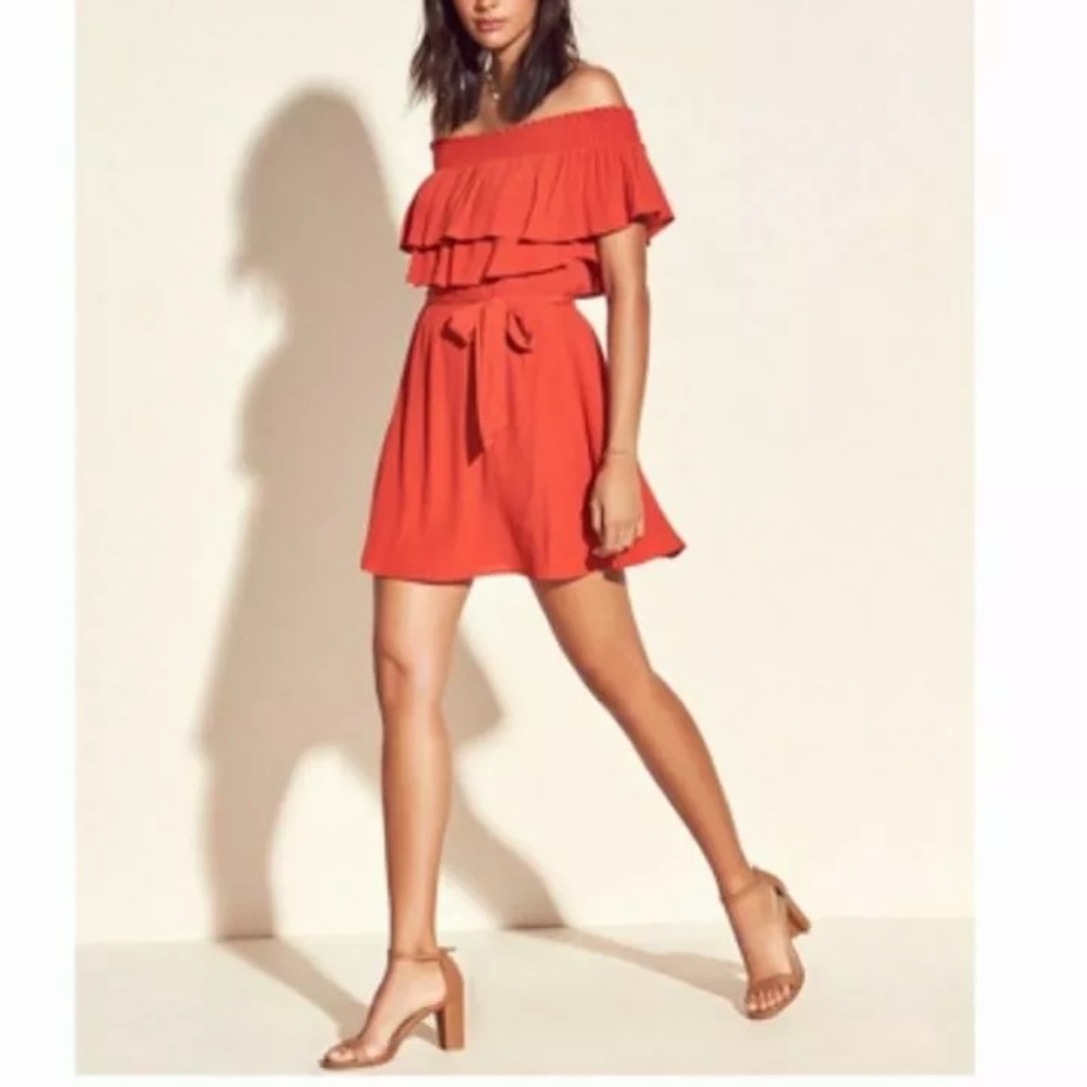 NWT Lover + Friends Red Suntime Dress XS